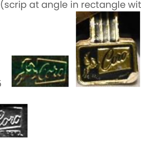 Antique Coro lucite blue necklace #99 - Picture 7 of 7